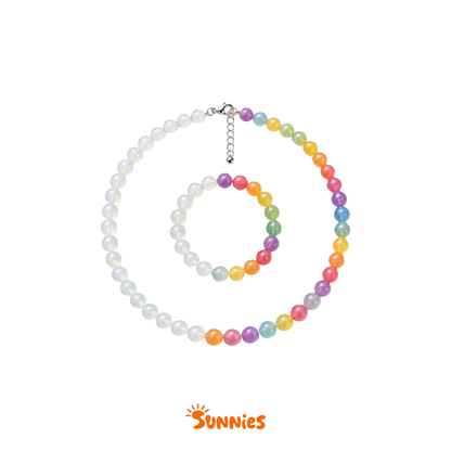 Sunshine Beads Set(목걸이+팔찌 세트)